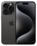 Apple iPhone 15 Pro , 15,5 cm (6.1"), 2556 x 1179 Pixel, 128 GB, 48 MP, iOS 17, Titan, Schwarz