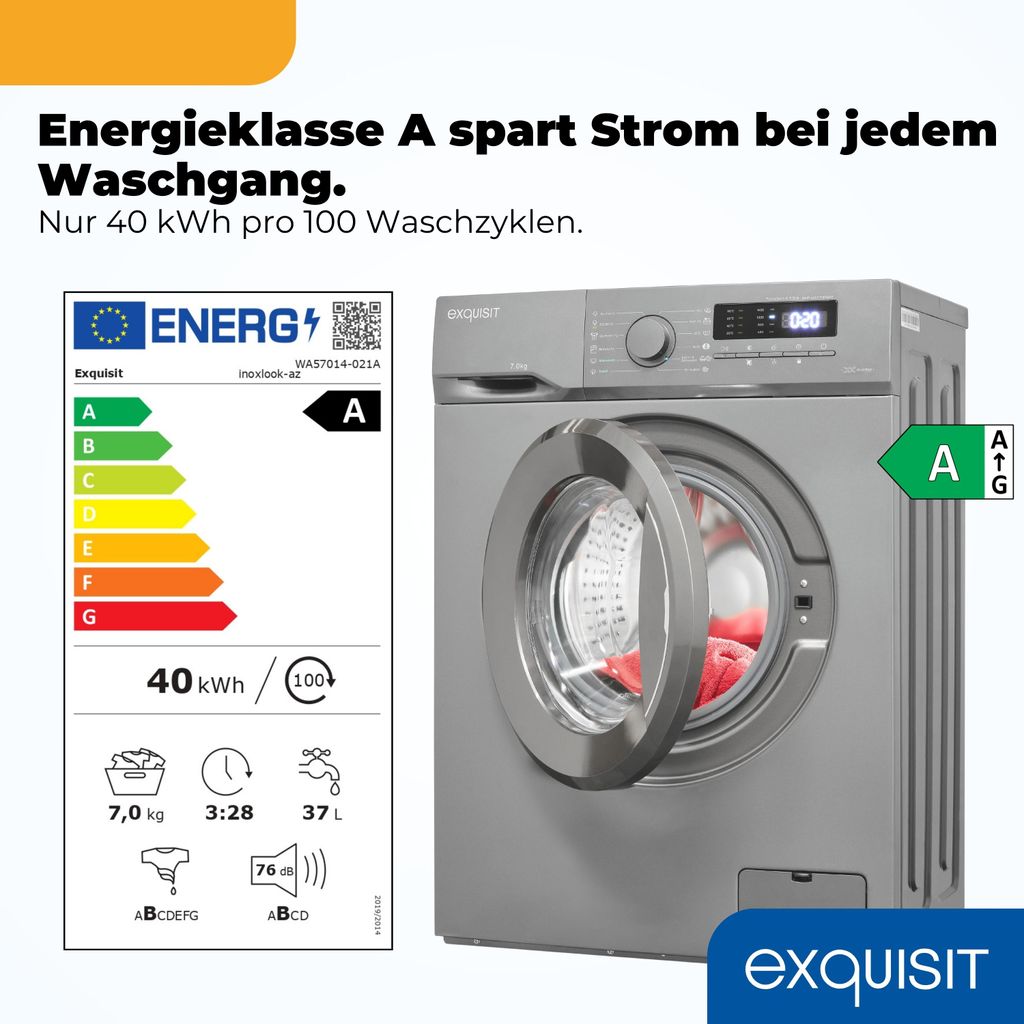 Exquisit Waschmaschine - WA57014 - 021A