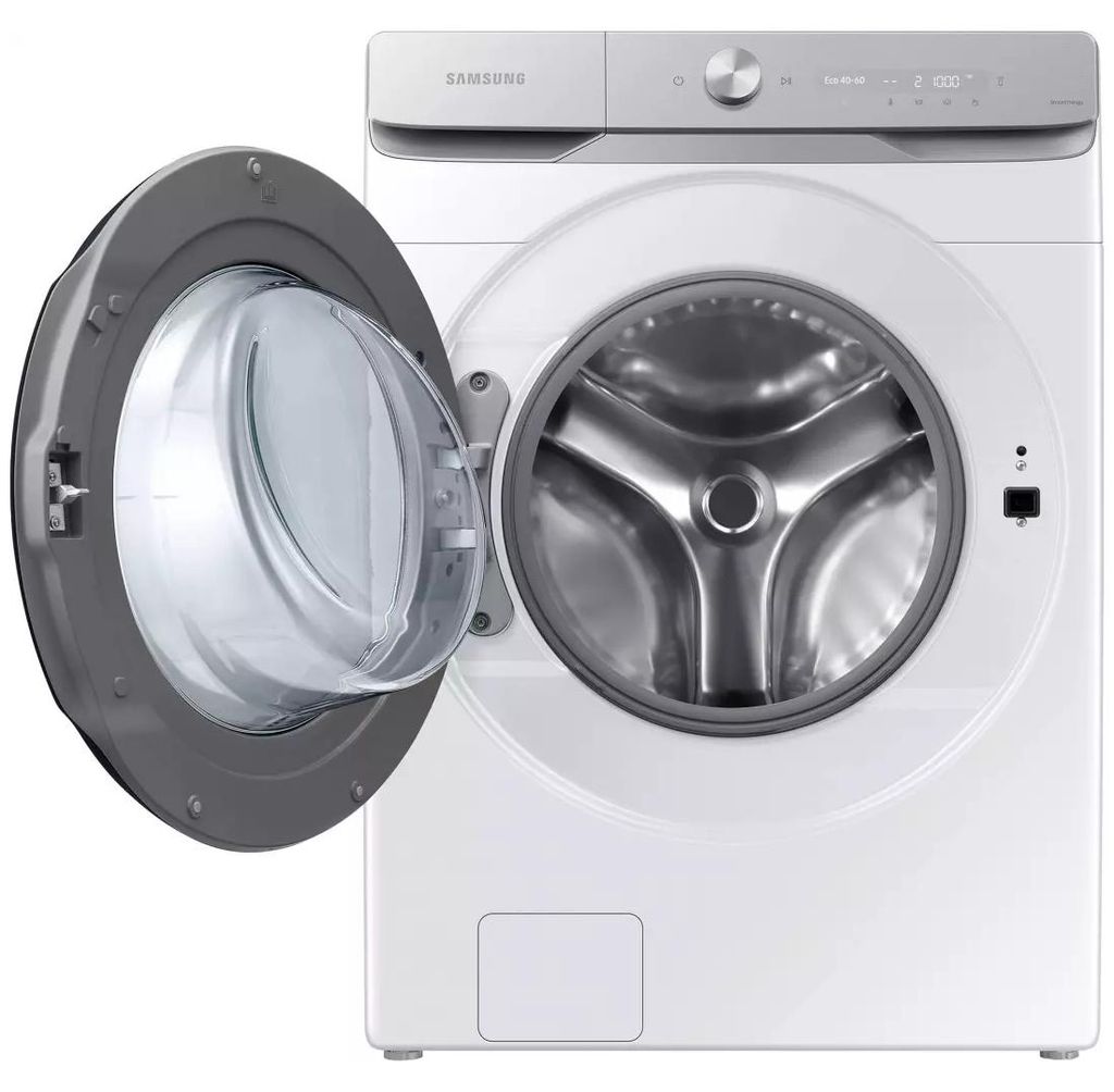 Samsung WF20DG8650BW, Frontlader, 20 kg, B, 76 dB, 1000 RPM, A