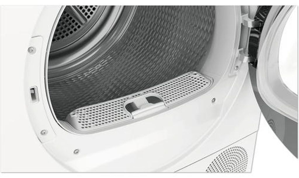 Bosch Serie 6 WQG241001, Freistehend, Frontlader, Wärmepumpe, Weiß, Drehregler, Rechts