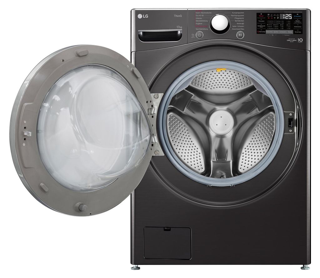 LG F11WM17TS2B Waschmaschine 17kg Digitales Touchdisplay ThinQ App Restanzeige