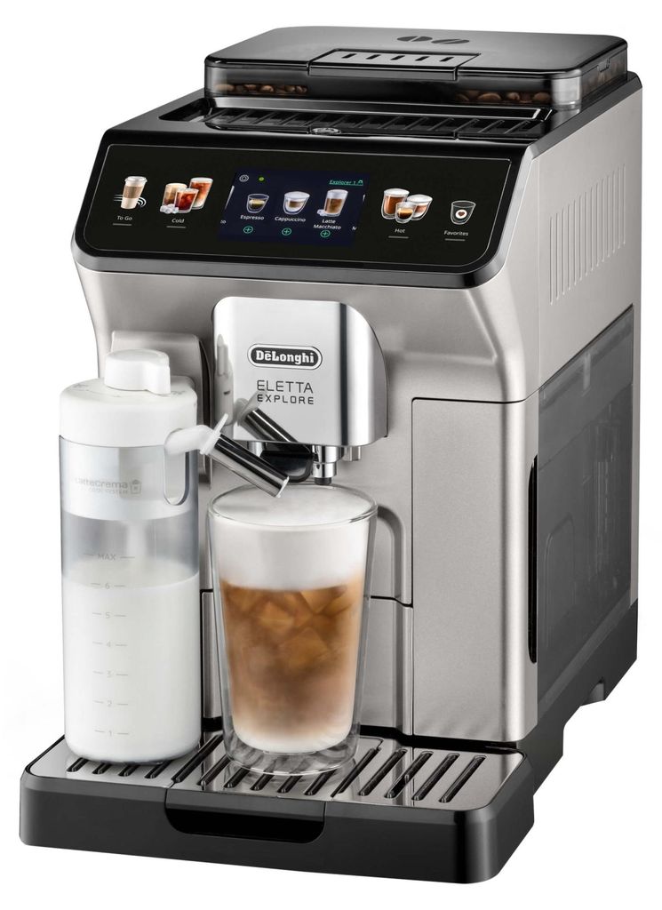 De'Longhi Eletta Explore ECAM450.55.S Kaffeevollautomat silber