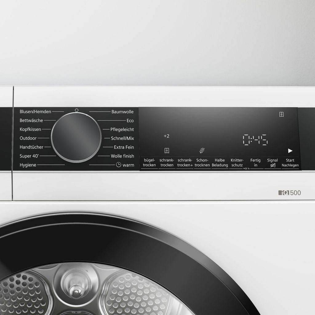 Siemens WQ33G2D41 Wärmepumpentrockner LED - Display Auto Dry speedPack