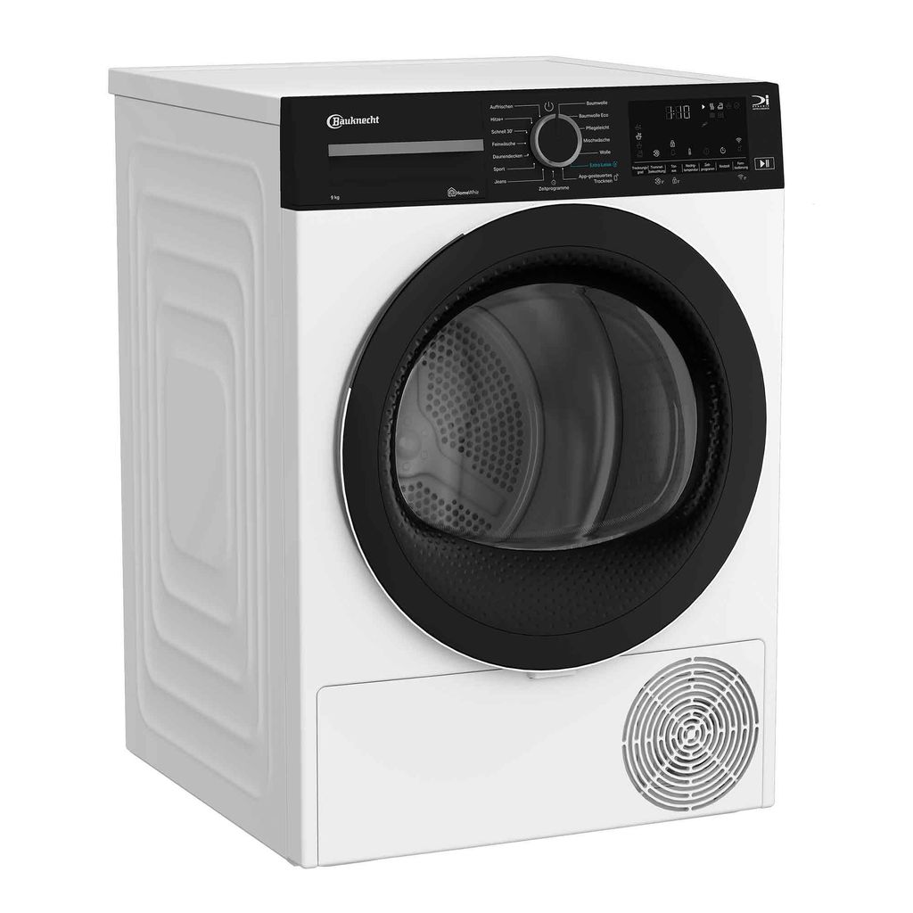 Bauknecht BT 9RC WS Wärmepumpentrockner 9kg Precision Dry HomeWhiz App