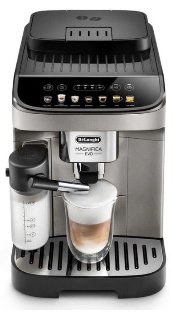 De'Longhi DeLonghi ECAM 290.81.TB Magnifica Evo Milk, Kaffee - Vollautomat, titanium/schwarz