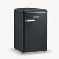 SEVERIN Retro Tischkühlschrank RKS 8832 aus Kunststoff, schwarz Kühlschrank Gefrierkombination Retro Kühlschrank Led Kühlschrank Kühlschrank Gefrierfach