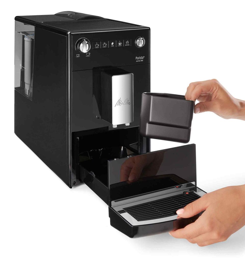 Melitta F23/0 - 102 Kaffeevollautomat Double Cup Mode Flüsterleises Mahlwerk