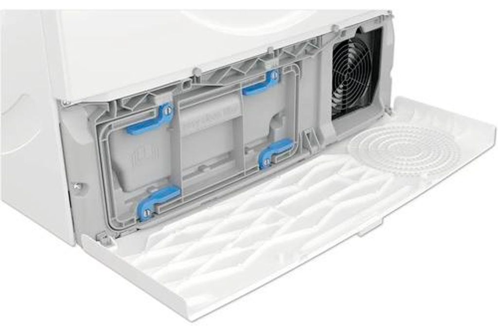 Bosch Serie 6 WQG241001, Freistehend, Frontlader, Wärmepumpe, Weiß, Drehregler, Rechts