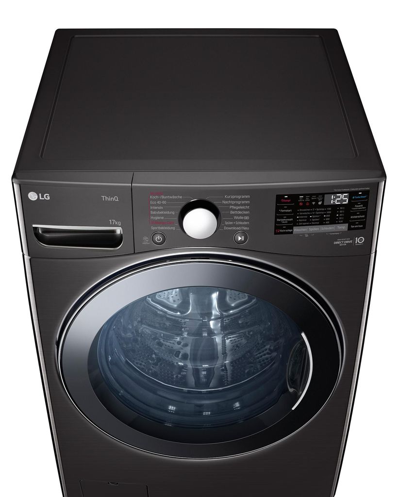 LG F11WM17TS2B Waschmaschine 17kg Digitales Touchdisplay ThinQ App Restanzeige