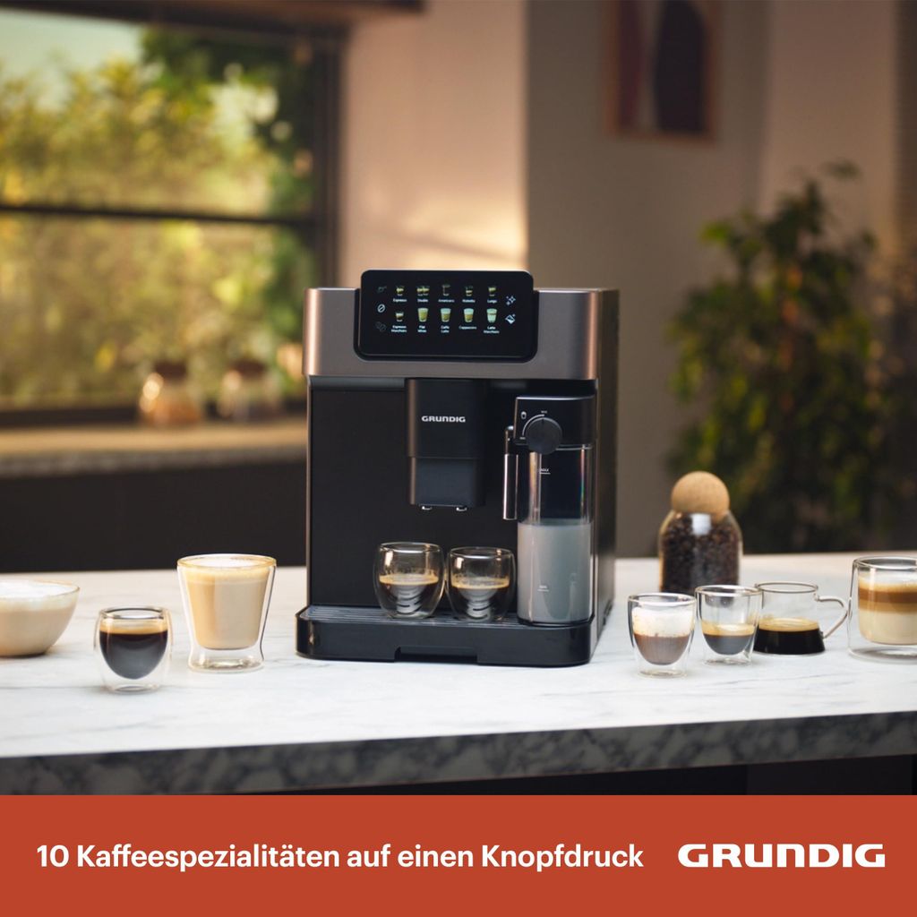 Grundig KVA 7230 Kaffevollautomat GrindPro CreamyPro Automatische Reinigung