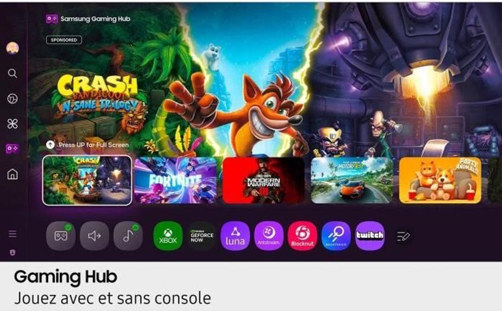 Samsung QLED TV, 50 Zoll (127 cm), 4K UHD, HDR10+, Smart TV, Gaming Hub, WiFi