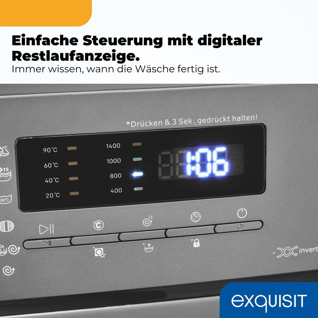 Exquisit Waschmaschine - WA57014 - 021A
