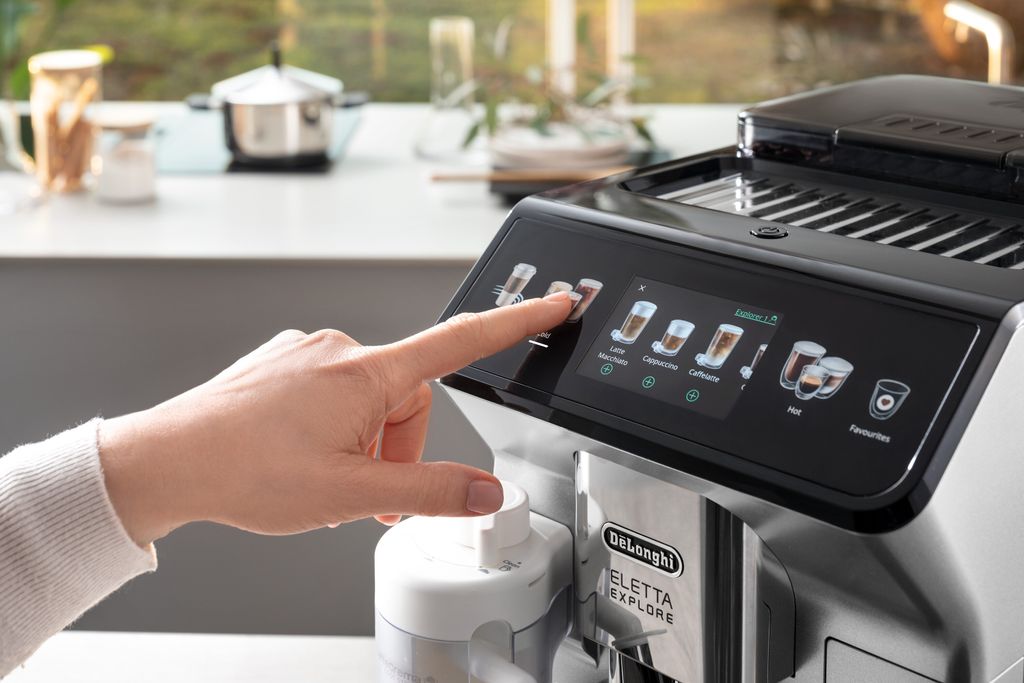 De'Longhi Eletta Explore ECAM450.55.S Kaffeevollautomat silber