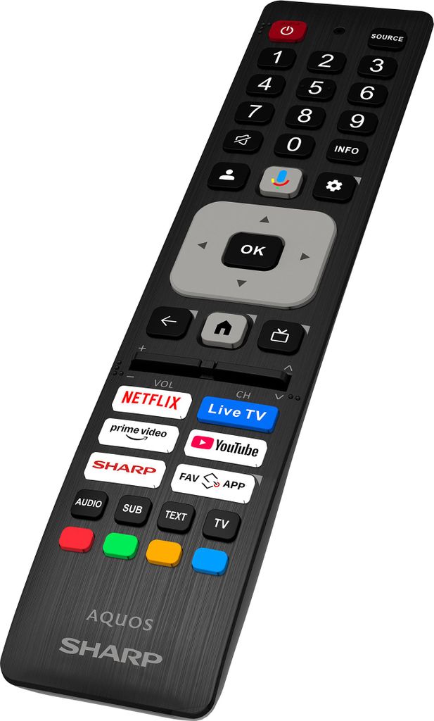 Sharp 70HP5765E, QLED - Fernseher, (UltraHD/4K, Google TV) - SHARP 70HP5765E