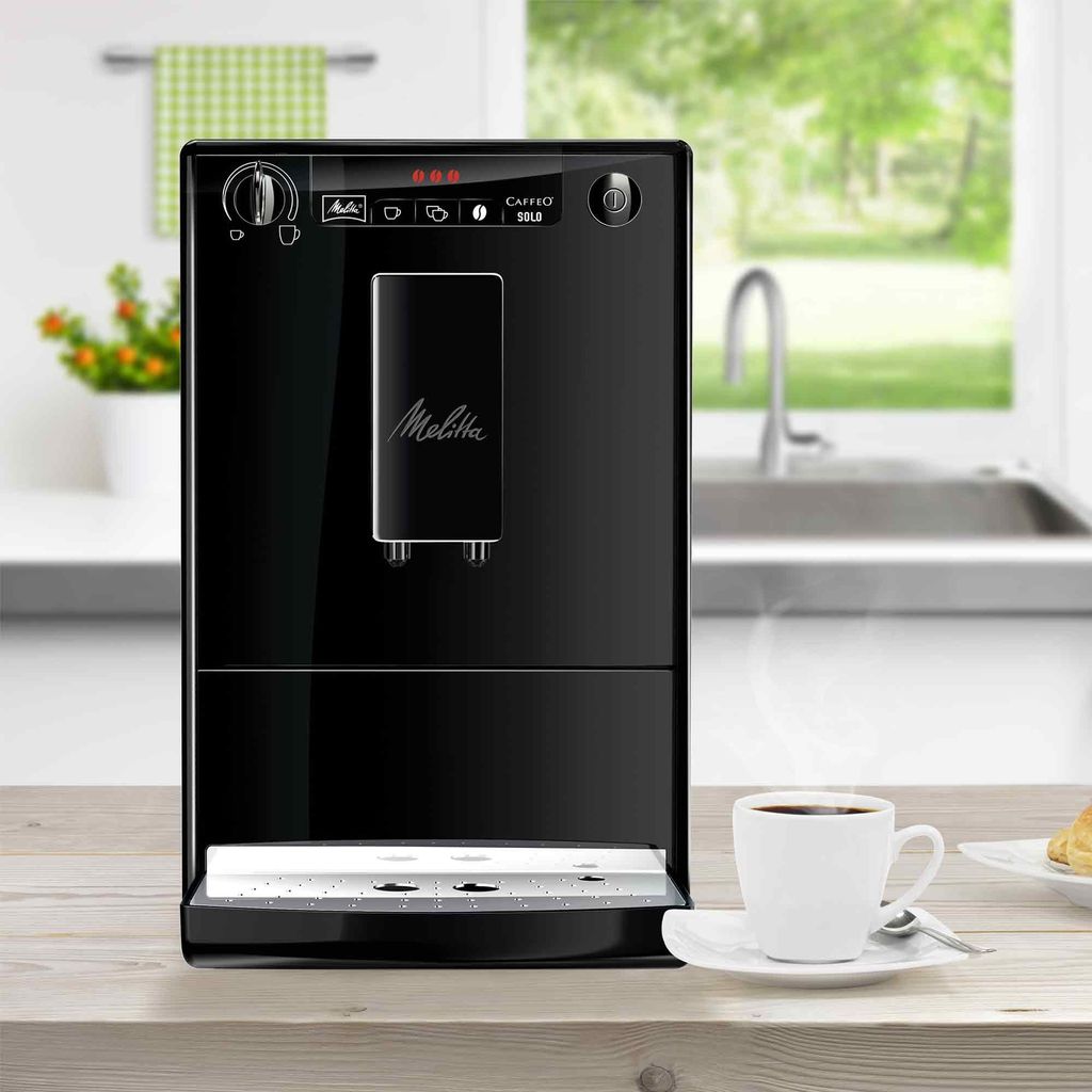 Melitta Kaffeevollautomat CAFFEO Solo pureblack