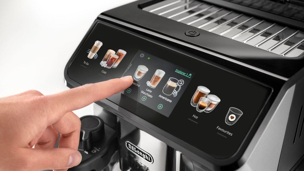 De'Longhi Eletta Explore ECAM450.55.S Kaffeevollautomat silber