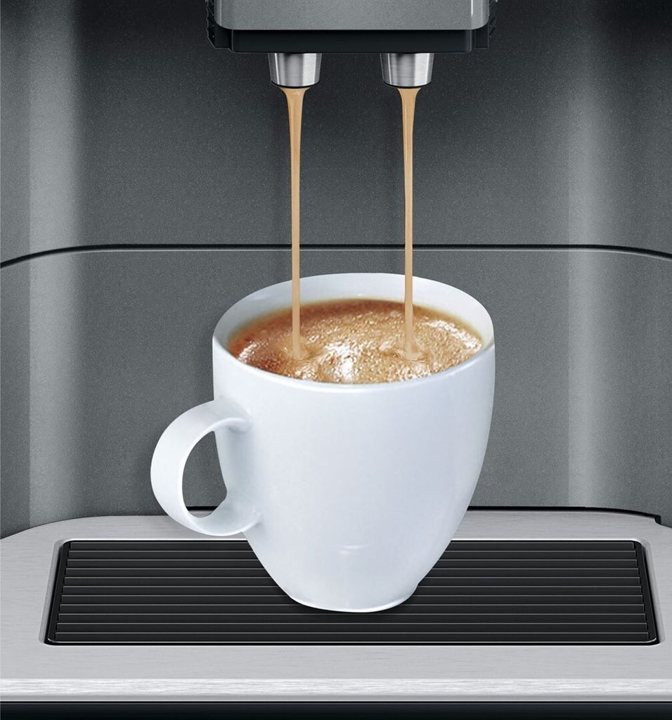 Siemens EQ.6 plus TE651209RW, Espressomaschine, 1,7 l, Kaffeebohnen, Gemahlener Kaffee, Eingebautes Mahlwerk, 1500 W, Schwarz, Titan