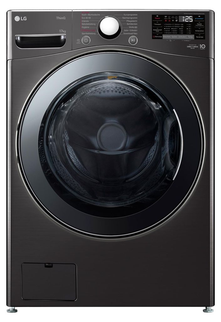 LG F11WM17TS2B Waschmaschine 17kg Digitales Touchdisplay ThinQ App Restanzeige