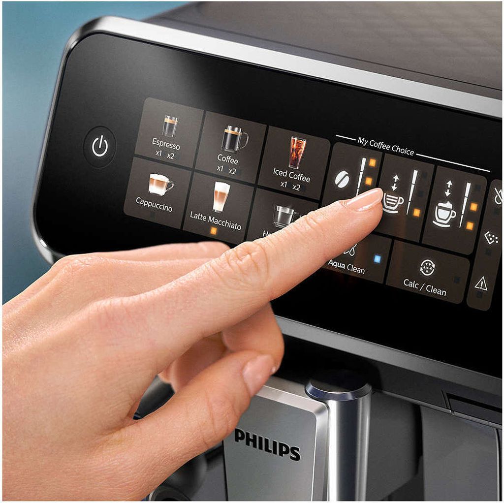Philips Series 3300 EP3349/70 Kaffeevollautomat, Espressomaschine, 1,8 l, Kaffeebohnen, Eingebautes Mahlwerk, 1500 W