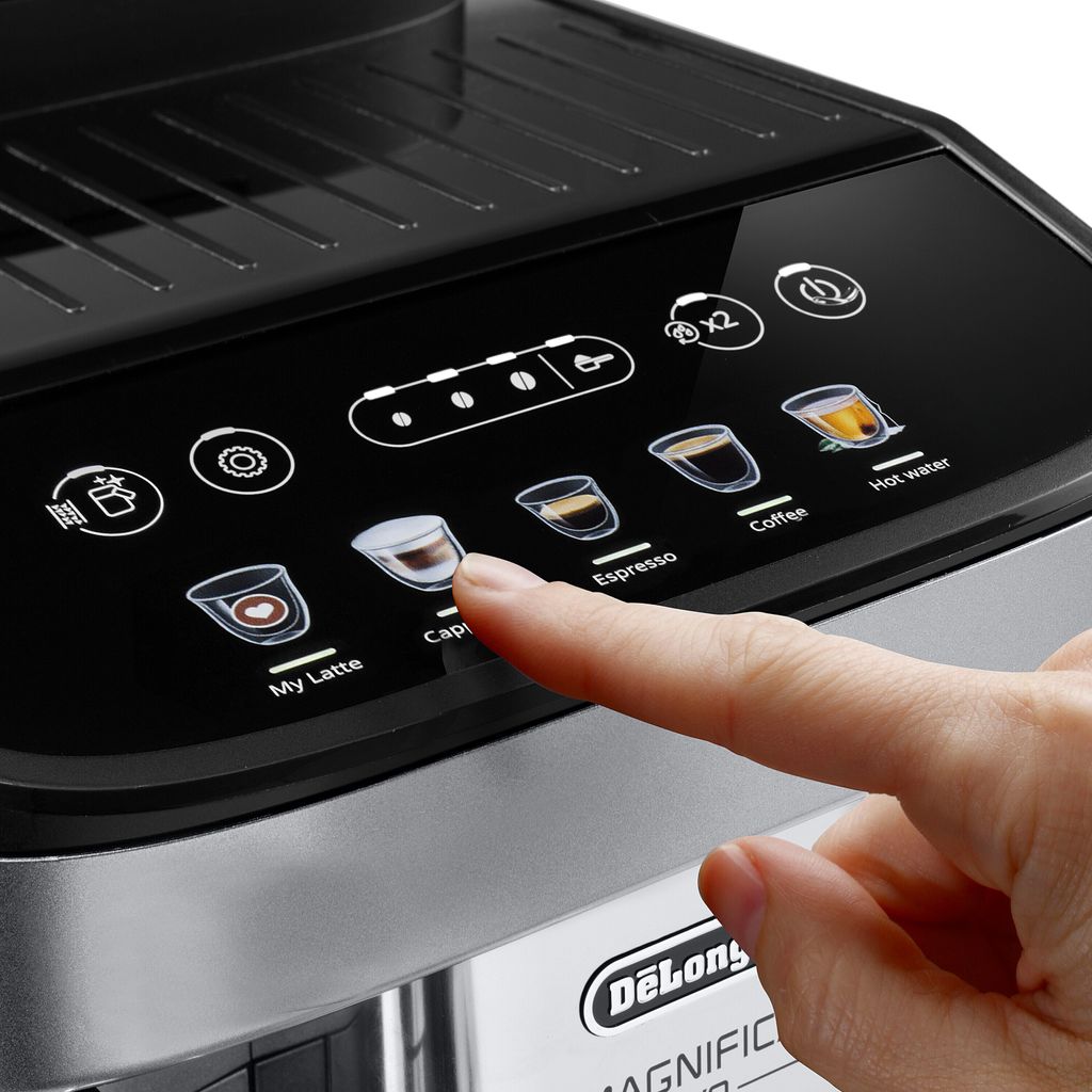 De'Longhi Magnifica Evo ECAM290.61.SB Kaffeevollautomat silber - schwarz