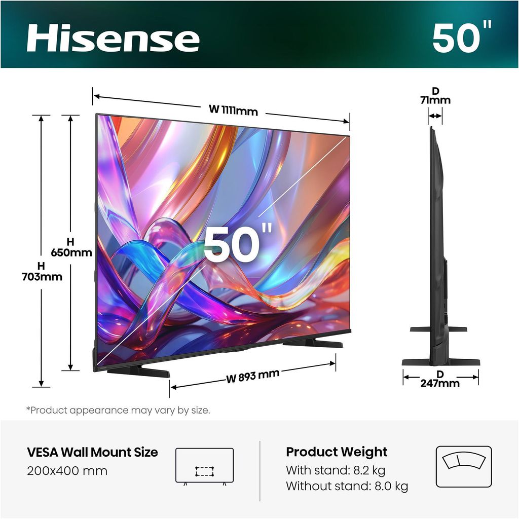 Hisense 50 '' E7S