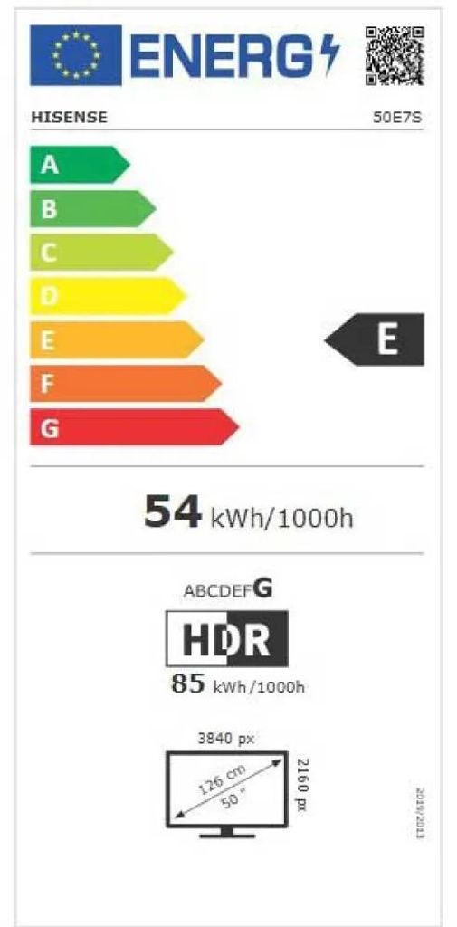 Hisense 50 '' E7S