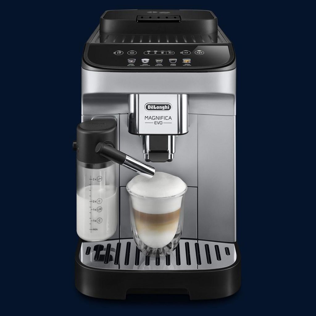 De'Longhi Magnifica Evo ECAM290.61.SB Kaffeevollautomat silber - schwarz