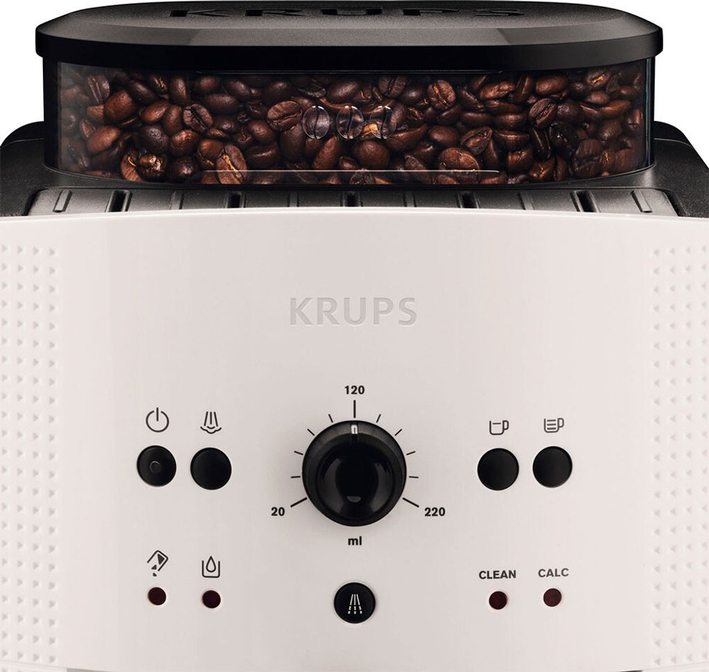 Krups EA 8105 Kaffeevollautomat Weiß