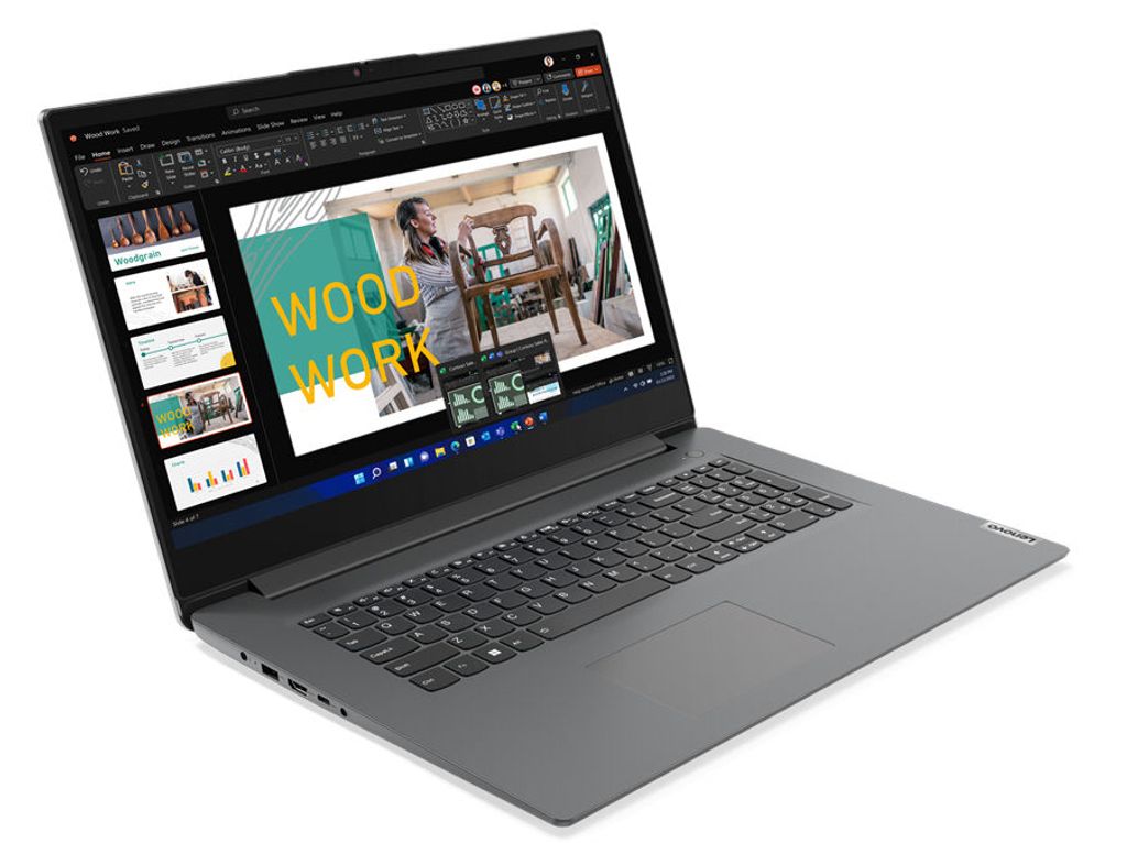 Lenovo 17" Laptop Intel u300 / 4x 3.3GHz / 16GB / 512GB / IPS / Win11 Pro + Office 2024 von Softmaker