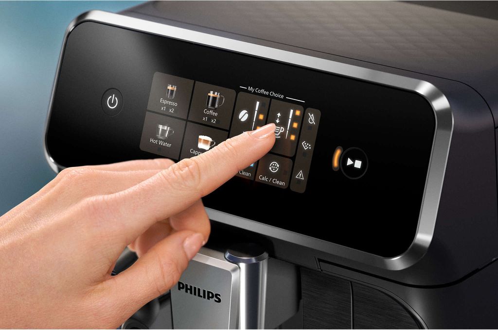 Philips Series 2300 EP2331/10 Kaffeevollautomat, Espressomaschine, 1,8 l, Kaffeebohnen, Eingebautes Mahlwerk, 1500 W, Grau