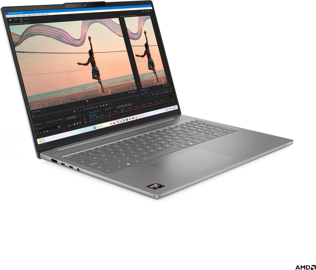 Lenovo IdeaPad Slim 5 16AKP10 Copilot+ PC, AMD Ryzen AI 5, 2 GHz, 40,6 cm (16"), 1920 x 1200 Pixel, 16 GB, 1 TB