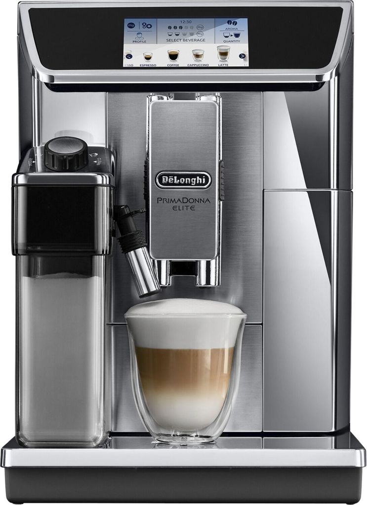 De'Longhi De’Longhi ECAM 656.75.MS, Espressomaschine, 2 l, Kaffeebohnen, Gemahlener Kaffee, Eingebautes Mahlwerk, Edelstahl