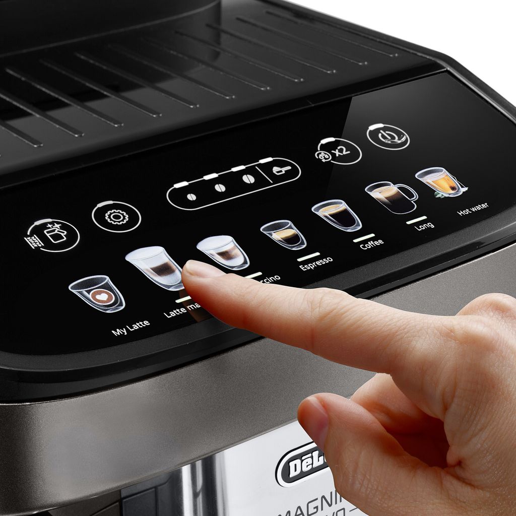 De'Longhi DeLonghi ECAM 290.81.TB Magnifica Evo Milk, Kaffee - Vollautomat, titanium/schwarz