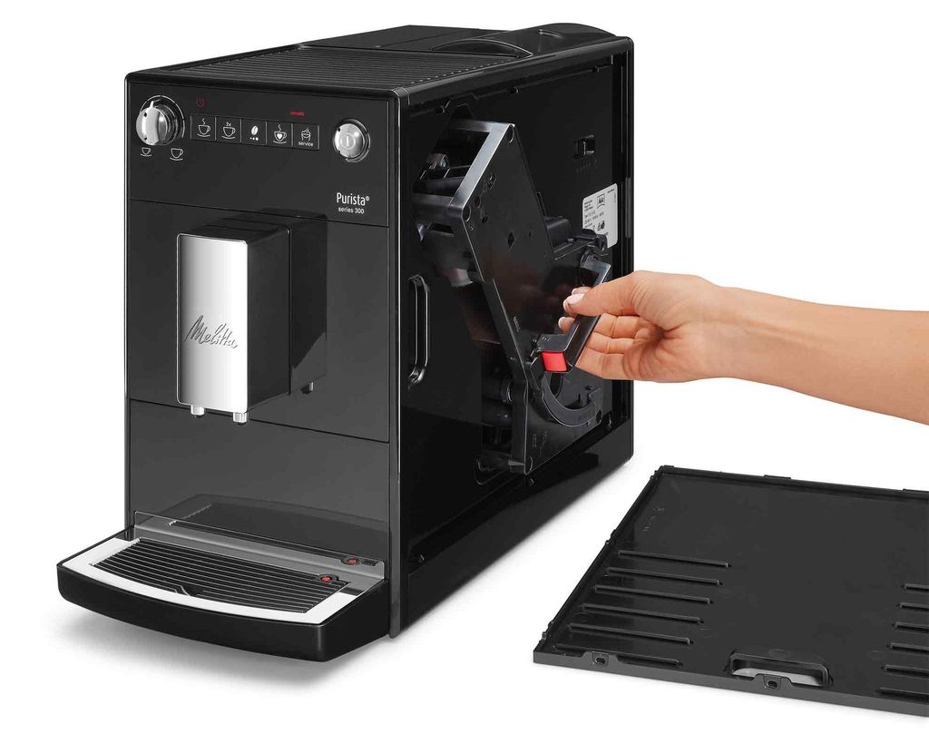 Melitta F23/0 - 102 Kaffeevollautomat Double Cup Mode Flüsterleises Mahlwerk