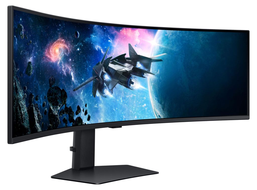 Samsung G95C, 124,5 cm (49"), 5120 x 1440 Pixel, Dual QHD, LED, 1 ms, Schwarz