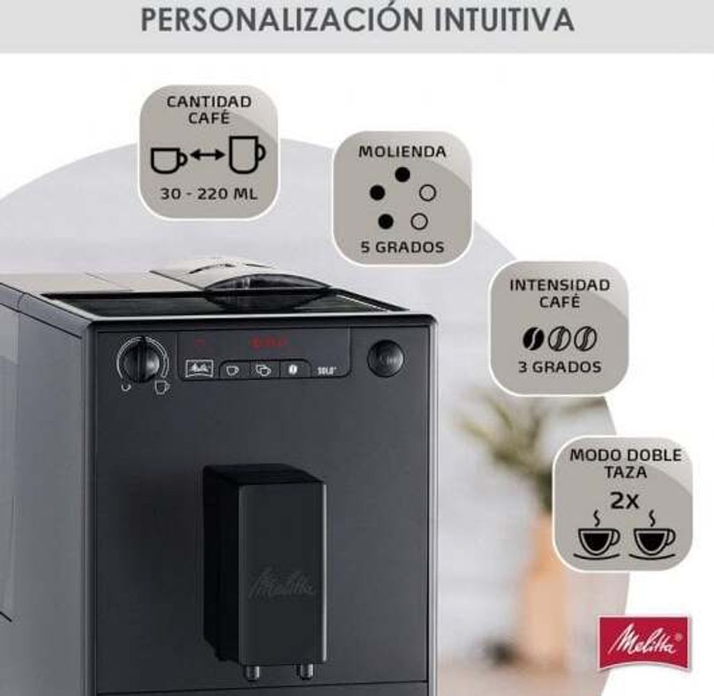 Melitta Kaffeevollautomat CAFFEO Solo pureblack