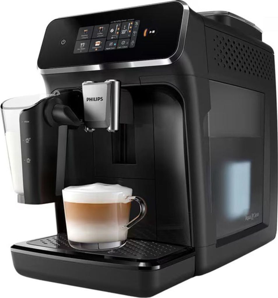 Philips Series 2300 EP2331/10 Kaffeevollautomat, Espressomaschine, 1,8 l, Kaffeebohnen, Eingebautes Mahlwerk, 1500 W, Grau