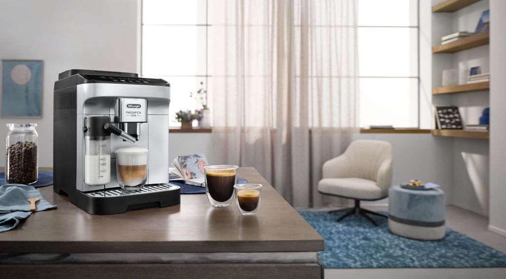 De'Longhi Magnifica Evo ECAM290.61.SB Kaffeevollautomat silber - schwarz
