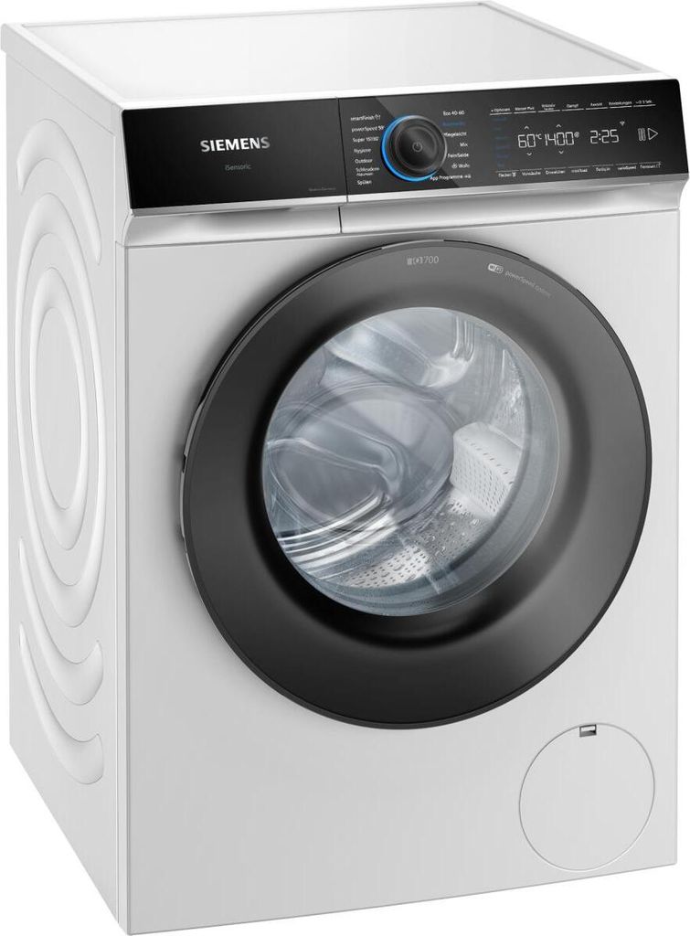 Siemens iQ700 WG44B2071, Frontlader, 9 kg, B, 69 dB, 1400 RPM, A