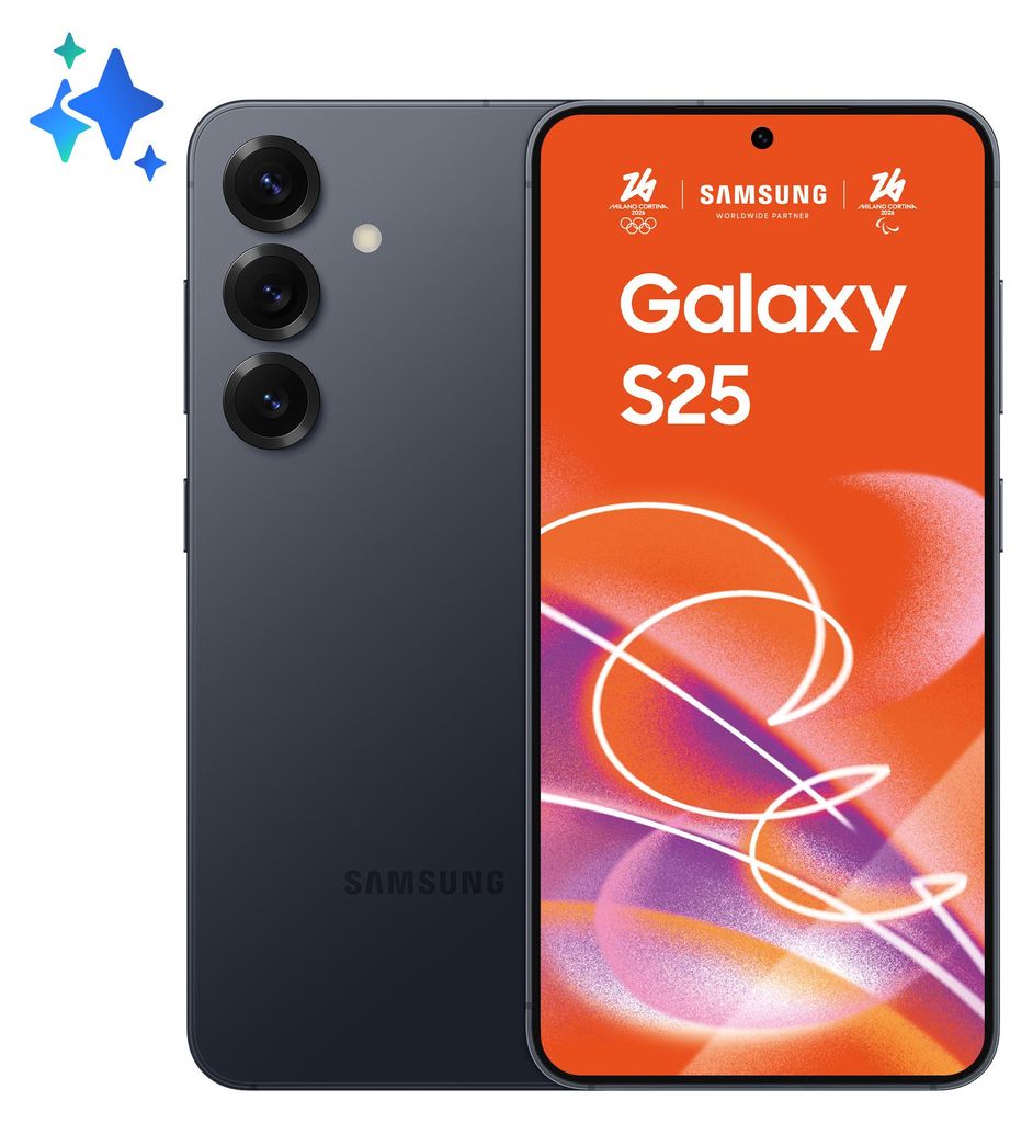 Samsung Galaxy S25 SM - S931B/DS, 15,8 cm (6.2"), 12 GB, 128 GB, 50 MP, Android 15, Schwarz