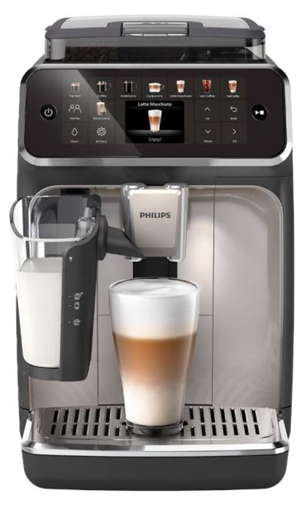 Philips 5500 series Series 5500 EP5547/90 Kaffeevollautomat, Espressomaschine, 1,8 l, Kaffeebohnen, Eingebautes Mahlwerk, 1500 W, Grau