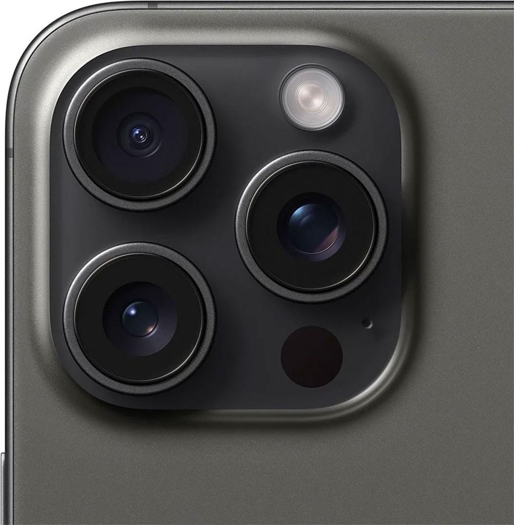 Apple iPhone 15 Pro , 15,5 cm (6.1"), 2556 x 1179 Pixel, 128 GB, 48 MP, iOS 17, Titan, Schwarz