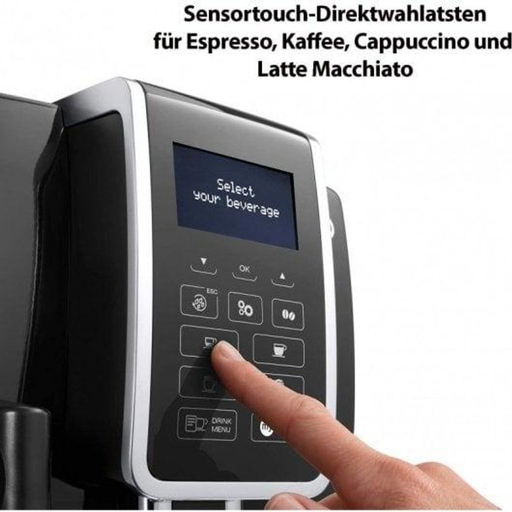 De'Longhi Dinamica ECAM350.55.B Kaffeevollautomat schwarz