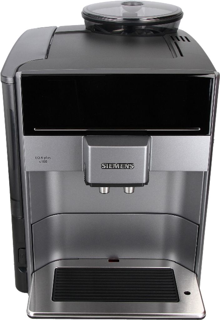 Siemens EQ.6 plus TE651209RW, Espressomaschine, 1,7 l, Kaffeebohnen, Gemahlener Kaffee, Eingebautes Mahlwerk, 1500 W, Schwarz, Titan
