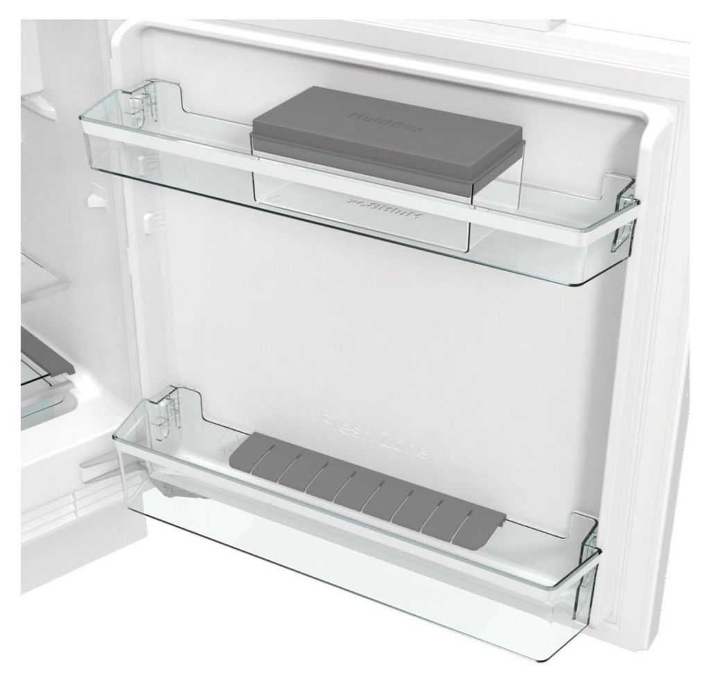 gorenje RBIU609EA1 Kühlschrank, Unterbau, 88er Nische, 121 l, Unterbau, E, 38 dB, SN - ST, 2 kg/24h