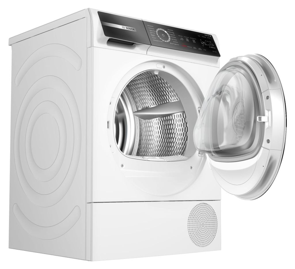 Bosch Serie 8 WQB245B40 Wäschetrockner Freistehend Frontlader 9 kg Weiß