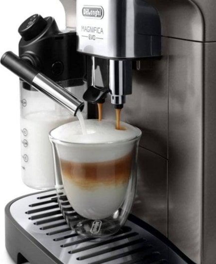 De'Longhi DeLonghi ECAM 290.81.TB Magnifica Evo Milk, Kaffee - Vollautomat, titanium/schwarz