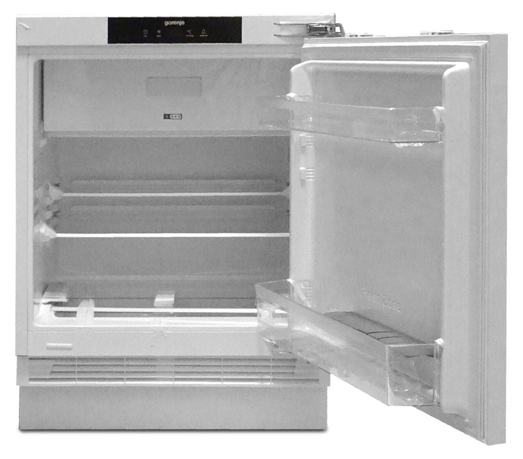 gorenje RBIU609EA1 Kühlschrank, Unterbau, 88er Nische, 121 l, Unterbau, E, 38 dB, SN - ST, 2 kg/24h