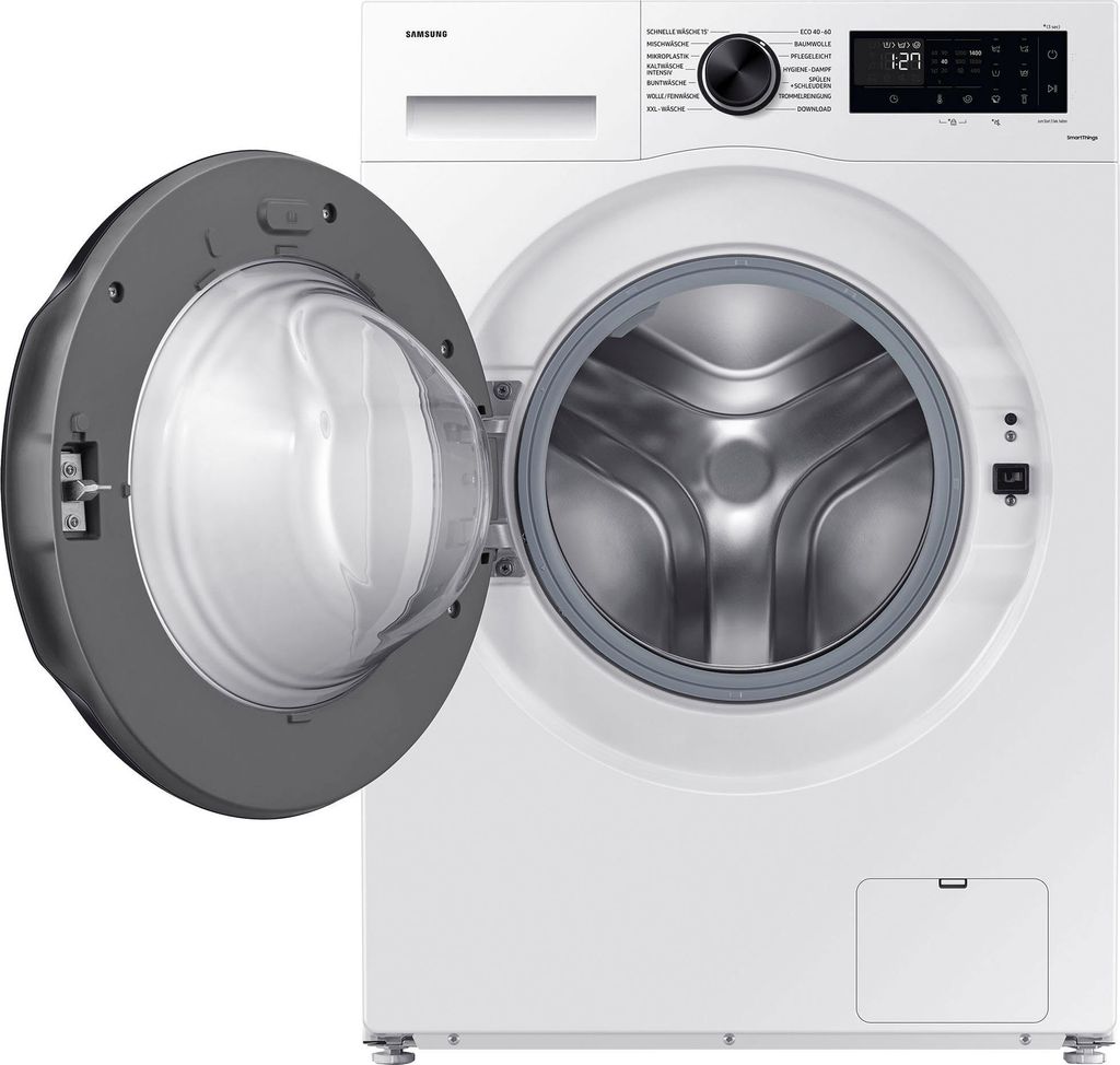 Samsung WW5000C, Waschmaschine, Ecobubble, Hygiene - Dampf, 9kg, , WW9ECGC04AAEEG, Frontlader, 9 kg, B, 72 dB, 1400 RPM, A