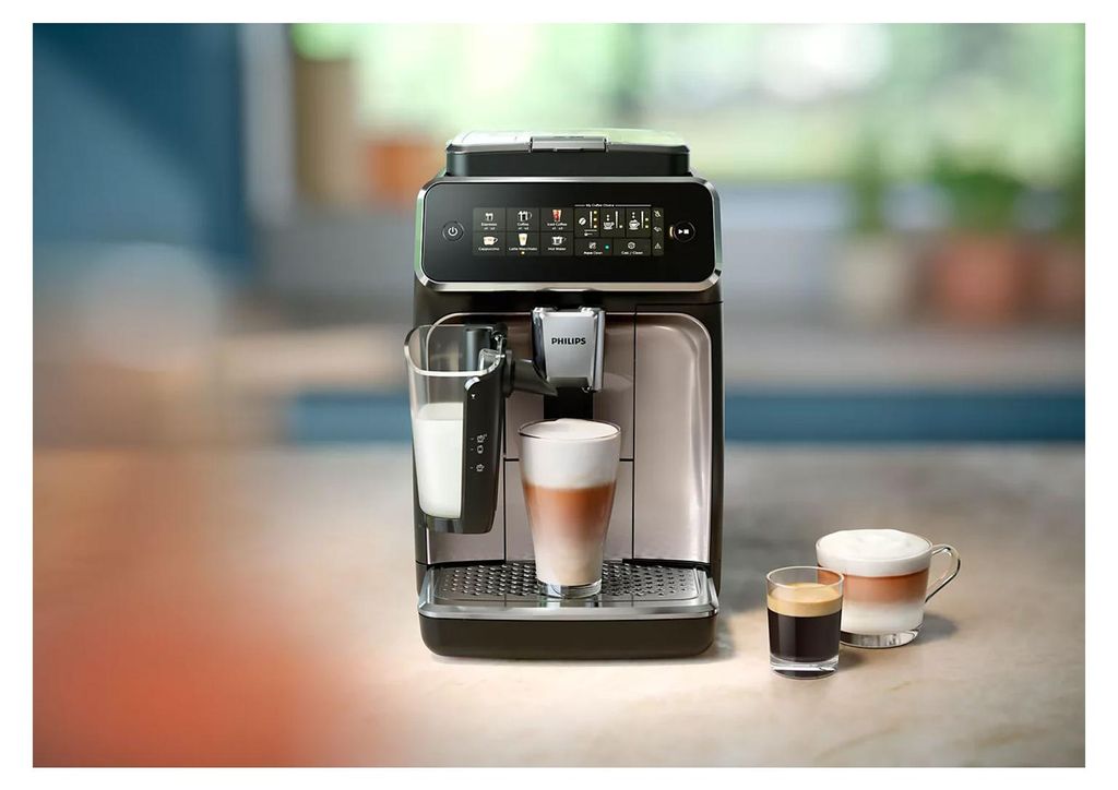 Philips Series 3300 EP3349/70 Kaffeevollautomat, Espressomaschine, 1,8 l, Kaffeebohnen, Eingebautes Mahlwerk, 1500 W